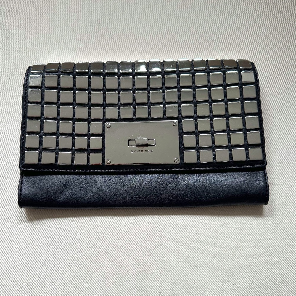 Michael Kors Studded Clutch